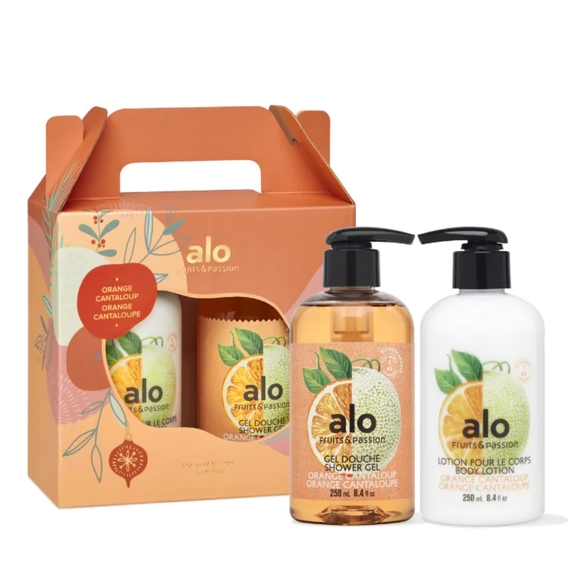 🇨🇦 Alo Orange Cantaloupe Body Duo Set - Picture 2 of 2